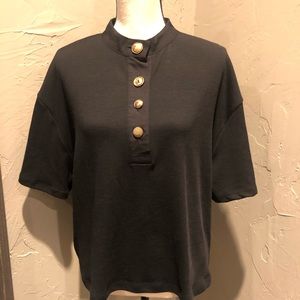 Zara Black Top Size L